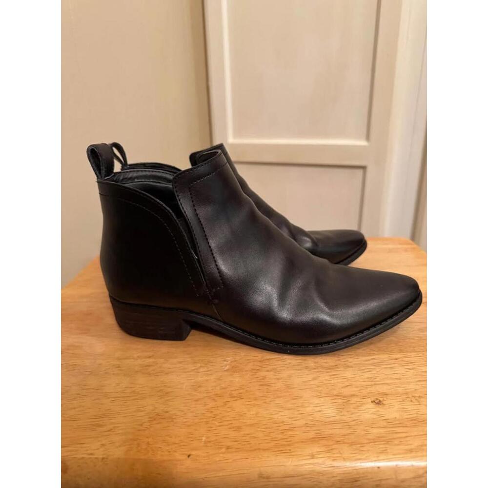 Chic Dolce Vita Black Women's Ankle Boots-Stylish & Comfy